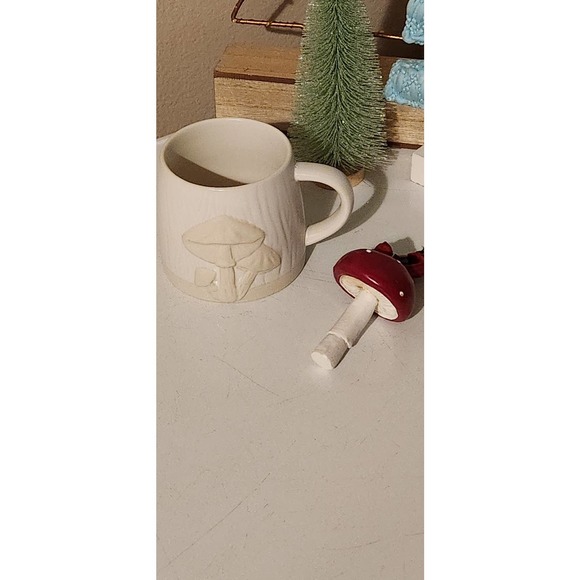 Mushrooms  bundle nwt mug & holiday Christmas all year ornament  decor - Picture 4 of 12